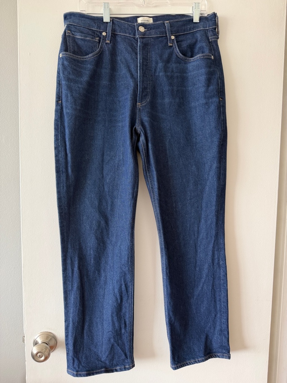 High Rise Vintage Citizens of Humanity Jolene Slim Straight Jeans Size 29 Indigo